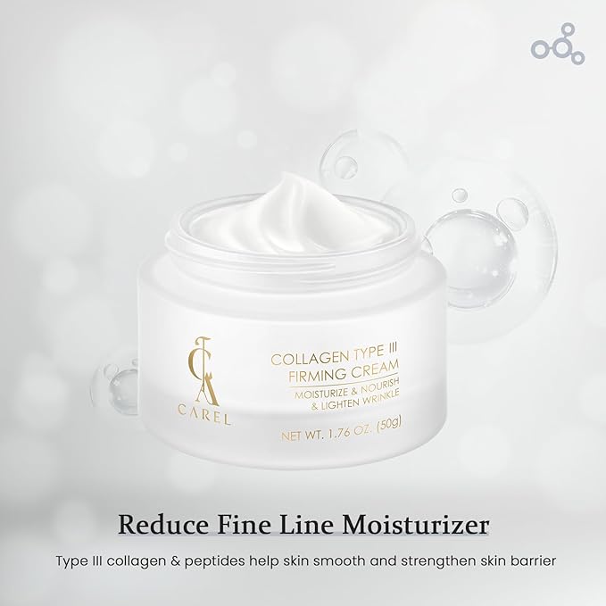 Peptides Collagen Firming Cream, Face Moisturizer with Advanced Peptide Complex and Ceramides for Skin Elasticity