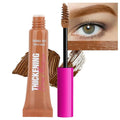 Tinted Thickening Brow Mascara,Brow Glue Eyebrow Gel,Waterproof, Transfer-proof, Brush to Fill in Eyebrows and Cover Gray Hairs - Cruelty Free - Light Medium Brown (1pc 03 Auburn)