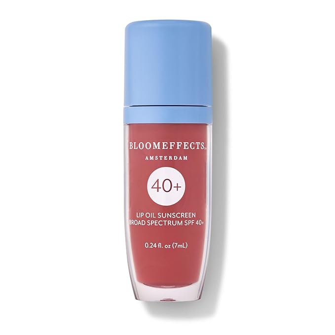 Bloomeffects - Tulipscreen Hydrating Lip Oil | SPF 40+ | Cruelty-Free, Non-Toxic, Clean Beauty (Tulipy Pink, 0.24 oz | 7 ml)