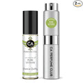 CA Perfume Duo Impression of Pure Vetiver For Men Perfume Layering Set Mens Cologne Long Lasting Travel Size EDP + Body Oil Roll-On Bottle 0.27 Fl Oz+0.33 Fl Oz