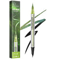 Pudaier Black and Multichrome Waterproof Liquid Eyeliner, Stay All Day Eye Liner Pen with Precise Tips for Women, Smudge-Proof & Transfer-Resistant, Vegan & Cruelty-Free