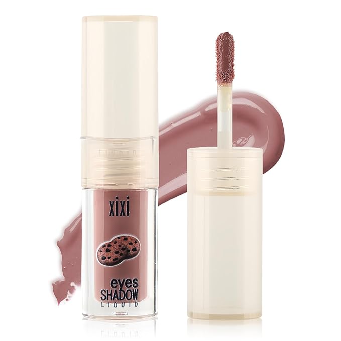 Liquid Eyeshadow, Long-Lasting Matte/Pearlescent eyeshadow, Cut Crease Eyeshadow Gel, High-Pigmented for Bold Eye Makeup, for day-to-night transitions (Taro paste, Matte)