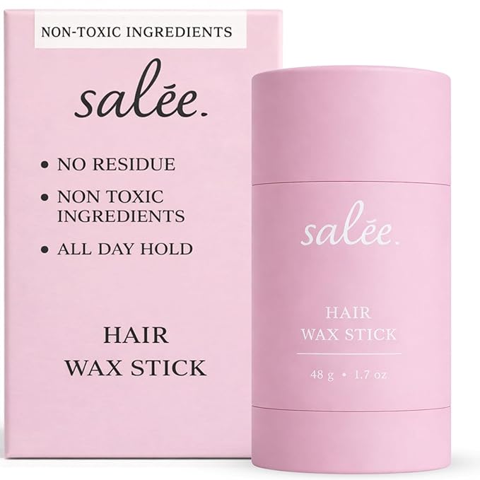Salée Hair Wax Stick | For All Day Hold Slick Back Ponytails, Taming Flyaways, Frizz Tamer | No Residue, Non-Toxic Clean Ingredients | For Women & Girls