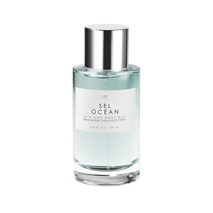 Le Monde Gourmand Sel Océan Hair & Body Mist for Women, Hair Perfume & Body Spray, Honeysuckle Muguet Pink Sea Salt Scent, Vegan & Cruelty Free, 3.4 fl oz (100 ml)
