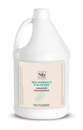 Soapbox Sea Minerals & Blue Iris Shampoo, Refill Bulk Size For Rentals, Guest Rooms & Hotels - Clean Ingredients Free of Harsh Chemicals, Sulfates, Parabens & Silicones - 1 Gallon Bottle