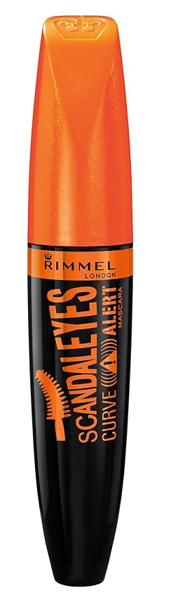 Rimmel ScandalEyes Curve Alert Mascara with ScandalEyes Waterproof Kohl Kajal Liner, 1 Set, Combo