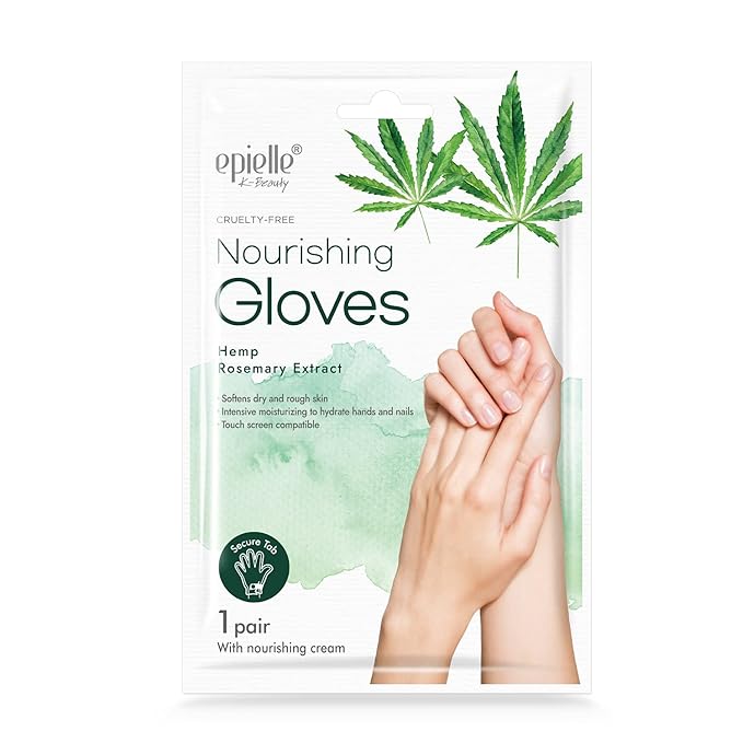 Epielle Assorted Hand Mask 5 Pairs, Deep Moisturizing Gloves for Dry, Rough Skin, Soften with Shea Butter, Self Care Gifts for Women, Spa Kit, Mothers Day Gifts