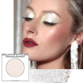 CAKAILA Beige White Monochrome Shimmer Eyeshadow Palette Makeup,Long Lasting Naturing-Looking Lightweight Glitter Single Eyeshadow,Neutral Powde Eye Shadow for Older Women