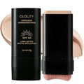 Foundation Stick, Concealer Stick SPF 50+, Waterproof Concealer Foundation Stick, Full Coverage Foundation, Sunscreen Foundation, Tattoo Cover Up Makeup (02# WHEAT)