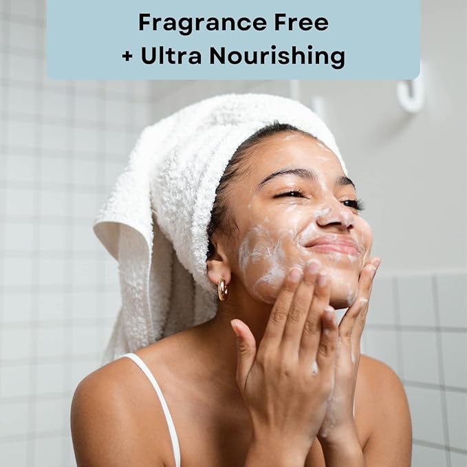2 Avocado Facial Bars with 3 Unscented Soap Bars (5 Bars)