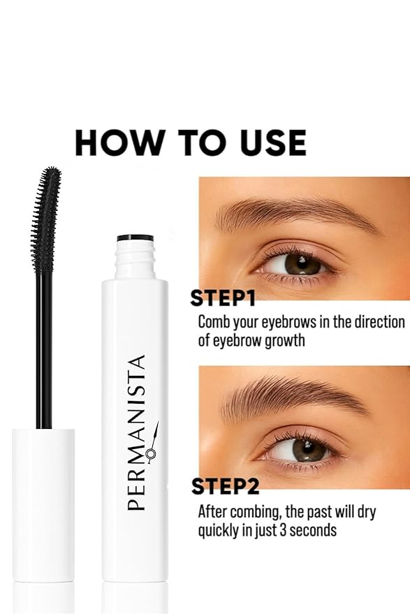 Clear Brow Gel – Strong Hold | Clean Finish | Vegan