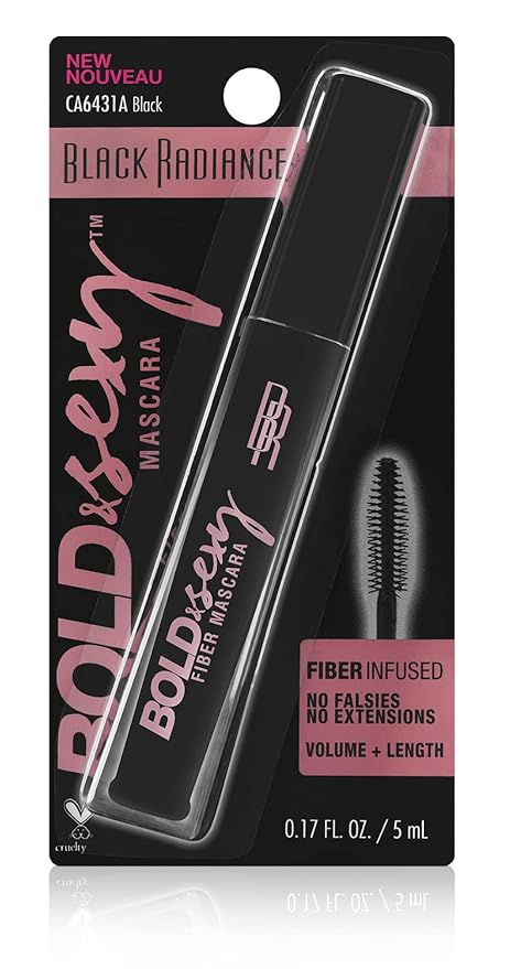 Black Radiance Bold & Sexy Fiber Mascara Black