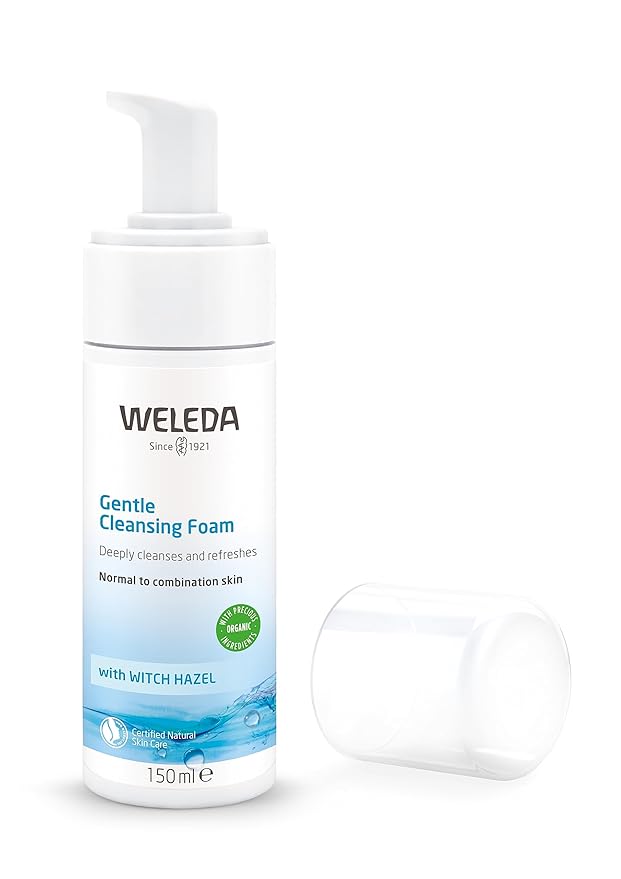 Weleda Gentle Cleansing Face Foam, 5 Ounce (Pack of 2)