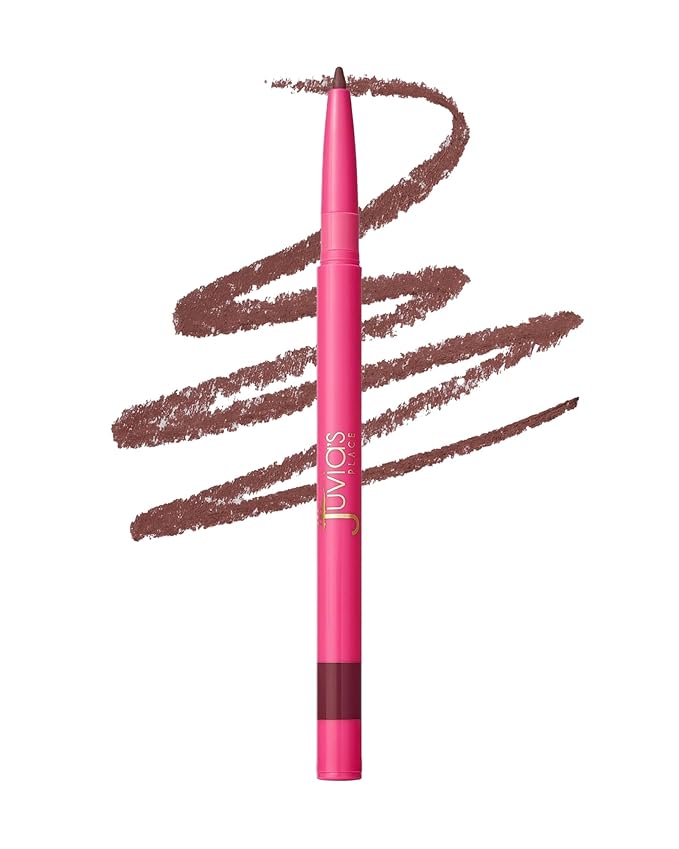 Juvia's Place Coffee Shop Luxe Lip Liner - Espresso - Colorstay Matte Finish Lip Pencil, Makeup for Natural Long Lasting Beauty and Sensational Wear, Lip Stain Kiss Proof Cometics