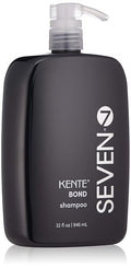 SEVEN Kente Bond Repair Shampoo, Strengthening Shampoo for Damaged Hair Split Ends, Bond Building Cleanse with Green Tea Guar ProVitamin B5 for Repair Hydration, 32oz
