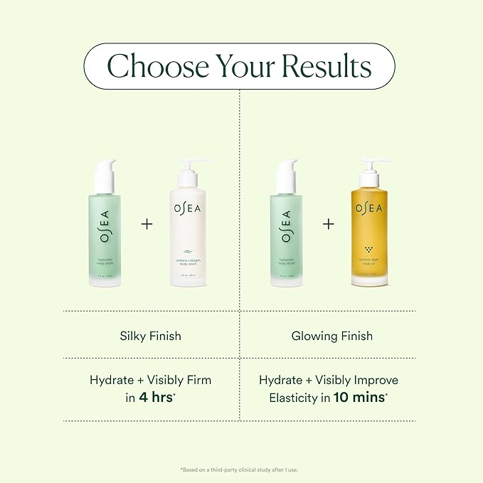 OSEA Hyaluronic Body Serum - 4oz - Fragrance-Free, Hypoallergenic & National Eczema Association Approved - Ultra-Hydrating Serum for Sensitive Skin and All Skin Types (Pack of 2)