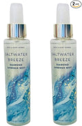 Bath & Body Works Saltwater Breeze Diamond Shimmer Mist Spray 4.9 Fluid Ounces Pack of 2