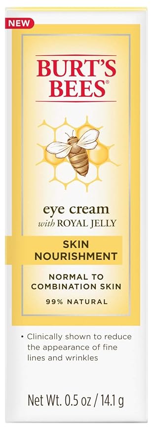 Burt's BeesNormal to Combination Skin Nourishment Eye Cream, Fragrance Free, 0.5 Oz (Package May Vary)