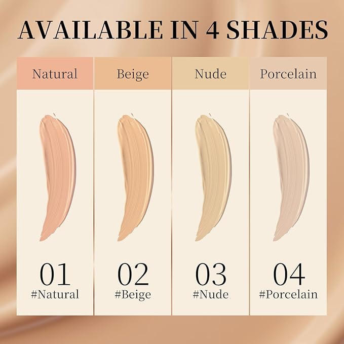 Magic Minerals Airbrush Foundation Smooth Matte Full Coverage Airbrush Flawless Setting Spray Foundation-03 Nude