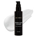 DIME Beauty Creamy Foam Cleanser - Daily Foaming Face Wash with Salicylic Acid & Glycolic Acid - Gentle Exfoliating Cleanser for Acne-Prone & Oily Skin, Vegan, Cruelty-Free, 4 oz / 120 ml
