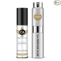 CA Perfume Duo Impression of Aeternitas For Women And Men Perfume Layering Set Long Lasting Travel Size EDP + Body Oil Roll-On Bottle 0.27 Fl Oz+0.33 Fl Oz