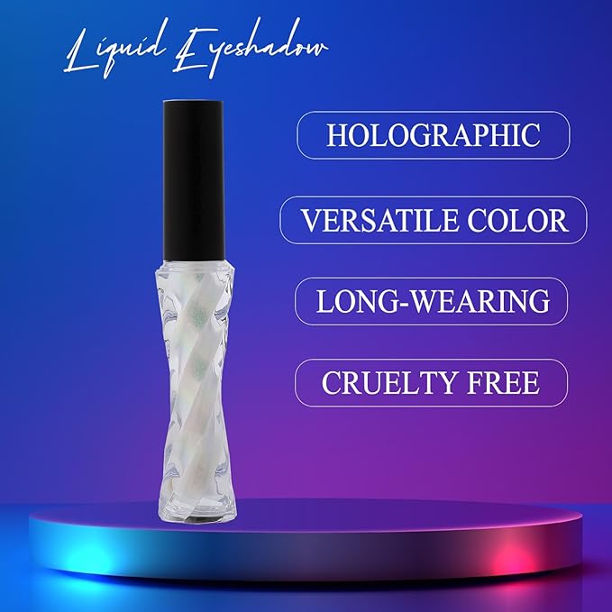 Profusion Cosmetics Chrome Liquid Eyeshadow, Long-Lasting Multichrome Eye Shadow, High-Impact Multi-Dimensional Finish, Light-weight Quick-Drying Formula, Zen