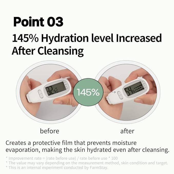 FARMSTAY Tea Tree Biome Low pH Calming Cleanser - Daily Facial Cleanser for Sensitive Skin, Korean Skin Care, Hydrating and Soothing Face skin, Acne Free Cleansing Foam, Gentle Facial Cleanser, for