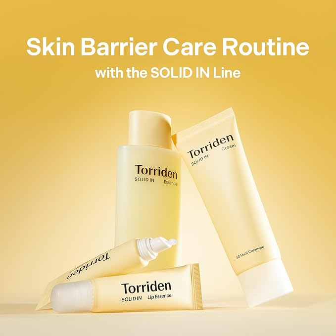 Torriden SOLID In Ceramide Lip Essence 0.37 fl.oz * 3 (Pack of 3) | Moisturizing Lip Essence for Glowy, Plumped, and Radiant Lip | Gift for Women | Korean Lip Balm (Jelly Case Key Chain Included)