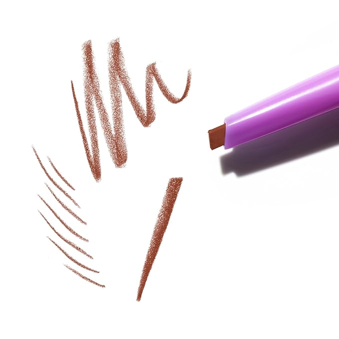 Kosas Brow Pop Eyebrow Pencil – Brow Pencil with Spoolie, Auburn