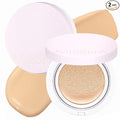 MISSHA Magic Cushion Foundation No.23 (2 Pack) Light Beige for Bright Skin - Flawless Coverage,Dewy Finish,Easy Application for All Skin Types