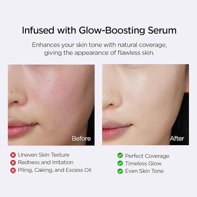 JUNG SAEM MOOL Essential Skin Nuder Cushion | Natural Finish, Buildable Coverage Cushion Foundation by Korean Makeup Artist (Mini, 0.17 Fl Oz), 45N Espresso