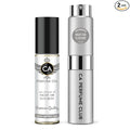 CA Perfume Duo Impression of Night Air Illusion For Women And Men Perfume Layering Set Long Lasting Travel Size EDP + Body Oil Roll-On Bottle 0.27 Fl Oz+0.33 Fl Oz