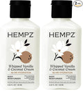 Hempz Mini Whipped Vanilla & Coconut Cream Body & Hand Lotion 2.25 oz. (Pack of 2)