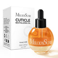 MelodySusie 50ml Honey Milk Cuticle Oil with Olive, Jojoba, Grape Seed& Sunflower Seed - Nourishing & Strengthening Treatment for Dry, Brittle Nails & Cuticles