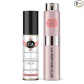 CA Perfume Duo Impression of La Vie Belle L'eclat For Women Perfume Layering Set Long Lasting Travel Size EDP + Body Oil Roll-On Bottle 0.27 Fl Oz+0.33 Fl Oz