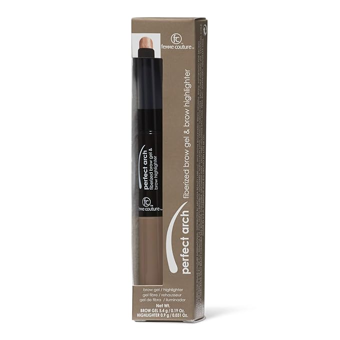 Perfect Arch Fiberized Light/Medium Brow Gel & Highlighter Light/Medium
