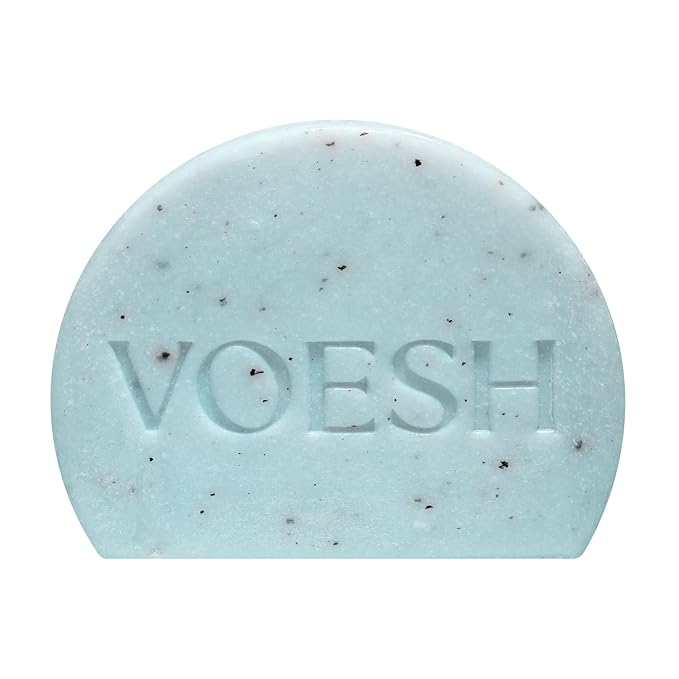 VOESH Body Buffing Bar, Body Exfoliator, Body Scrub Soap, Exfoliating Soap Bar with AHA