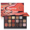 Matte Eyeshadow Palette Pro 18 Colors Pigmented Shimmer Glitter Eye Shadow Palette, Long Lasting Waterproof Dark Smokey Powder Cosmetics Pallet Halloween Valentine Gift Makeup Kit (01# Seductress)