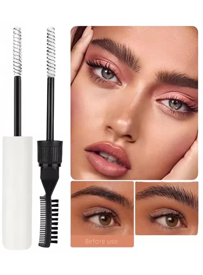 Laminating Brow Gel - Strong Hold Clear Eyebrow Gel for Fluffy Soap Brows, 16HR Long Lasting Brow Lift Look, No Flaking or White Cast