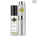 CA Perfume Duo Impression of Vesper Glitz For Women And Men Perfume Layering Set Long Lasting Travel Size EDP + Body Oil Roll-On Bottle 0.27 Fl Oz+0.33 Fl Oz