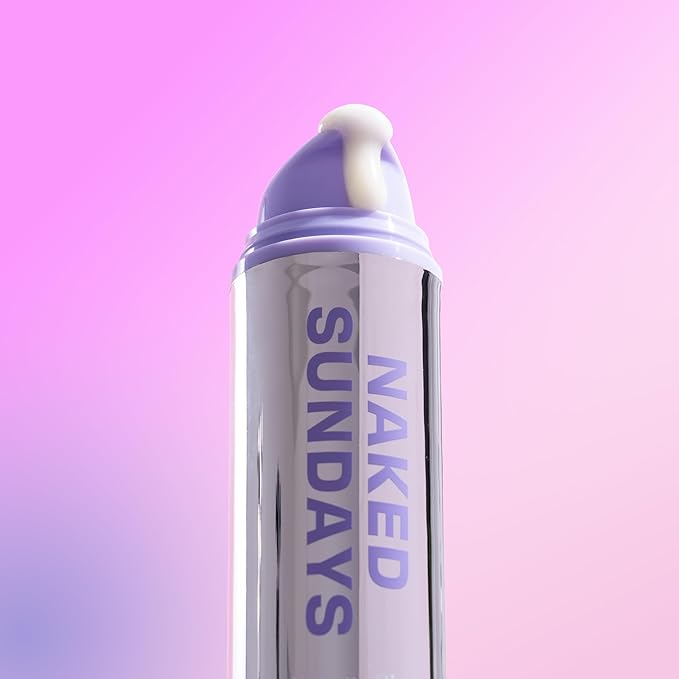 Naked Sundays CabanaClear SPF 50 Face Sunscreen Serum - Invisible Water Gel, Hyaluronic Acid, Broad Spectrum UVA/UVB, Hydrating, Silicone-Free, Fragrance-Free, All Skin Types, No White Cast - 50ml