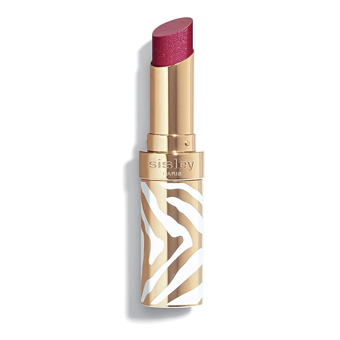 Sisley Paris Phyto-Rouge Shine, 11 Sheer Raspberry - Hydrating Shine Lipstick - Plumps & Smooths Lips - Sheer Color, Rich Texture, Intense Shiny Finish
