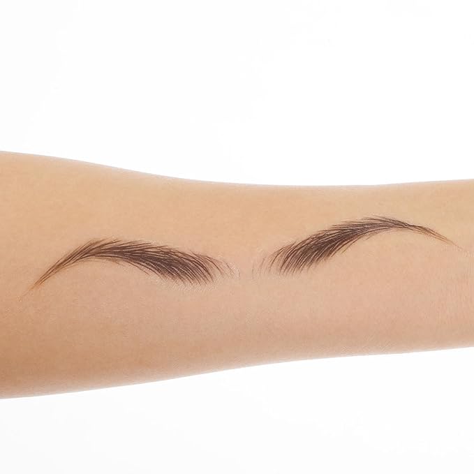 YUXIANLB 15 Sheets Waterproof Eyebrow Tattoo Fake Eyebrows Sticker 4D Hair-Like Eyebrow Tattoos Stickers Temporary Eyebrows Tattoo For Women Long-Lasting Eye Brow Christmas For Makeup Beginner