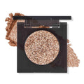KYDA Glitter Single Eyeshadow, Sparkling Dark Peachy Beige Eyeshadow, Lasting Shimmer Pearl Eyes Shadow, Soft Blendable Formula, High Pigment Eyes Glitter Makeup, Wet Look Effect, Frozen Apricots