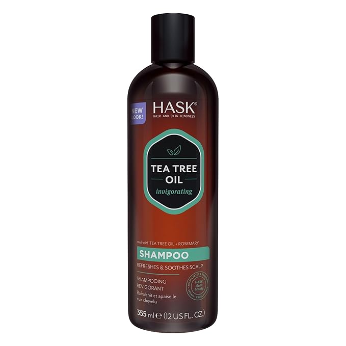 HASK Tea Tree & Rosemary Oil Scalp Care Shampoo - 12 fl oz