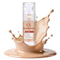 6-in-1 Makeup Infused with 1% Hyaluronic Acid- Matte + Poreless Liquid Foundation For A Glowing & Soft-Focus Look, Suitable for All Skin Types (206 Medium, 6-in-1 Makeup Foundation)
