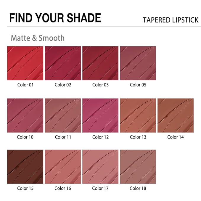 evpct 3Pcs Dusty Antique Rose Nude Brown Gradient Matte Lipstick Lip Liner Crayon Combo Pencil Set for Women Long Lasting, Cream Lip Liner and Lipstick Combo Makeup，Flawless Gradual Ombre Effect