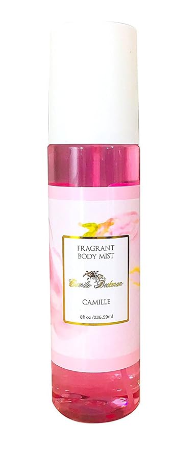 Camille Beckman Fragrant Body Mist, Alcohol Free, Camille, 8 Ounce