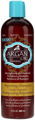 Hask Sh Argan Oil Repairi Size 12z Hask Argan Oil Repairing Shampoo 12z
