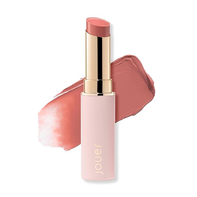 Jouer Demi-Matte Lip Balm - Fall Winter Collection Tinted Lip Color - Long Lasting Hydrating Berry Tones with Jojoba Oil & Shea Butter - Holiday Season Beauty